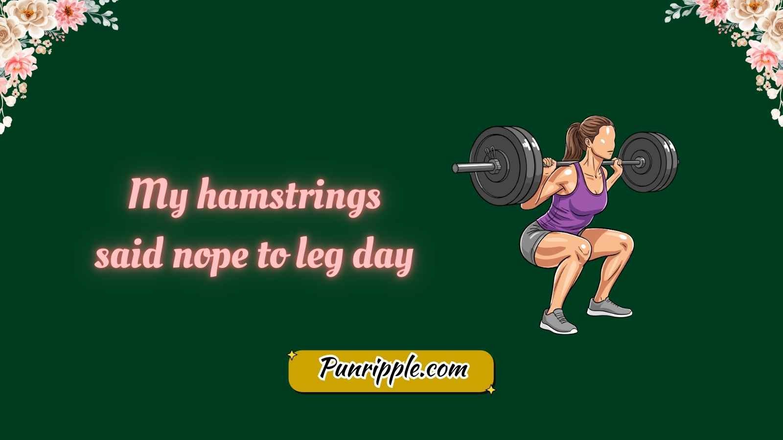 Hamstring Puns